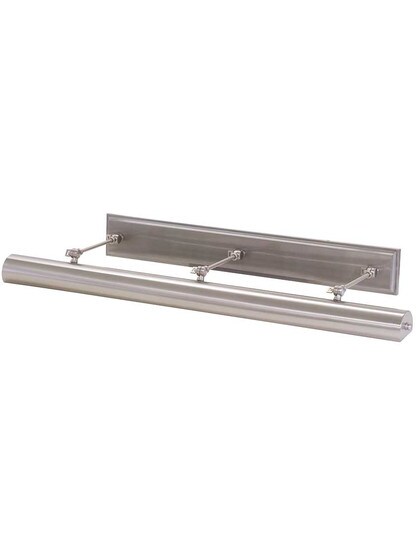 Oxford 42 inch Direct-Wire Picture Light in Satin Nickel.